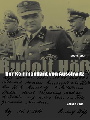 cover image of Rudolf Höß